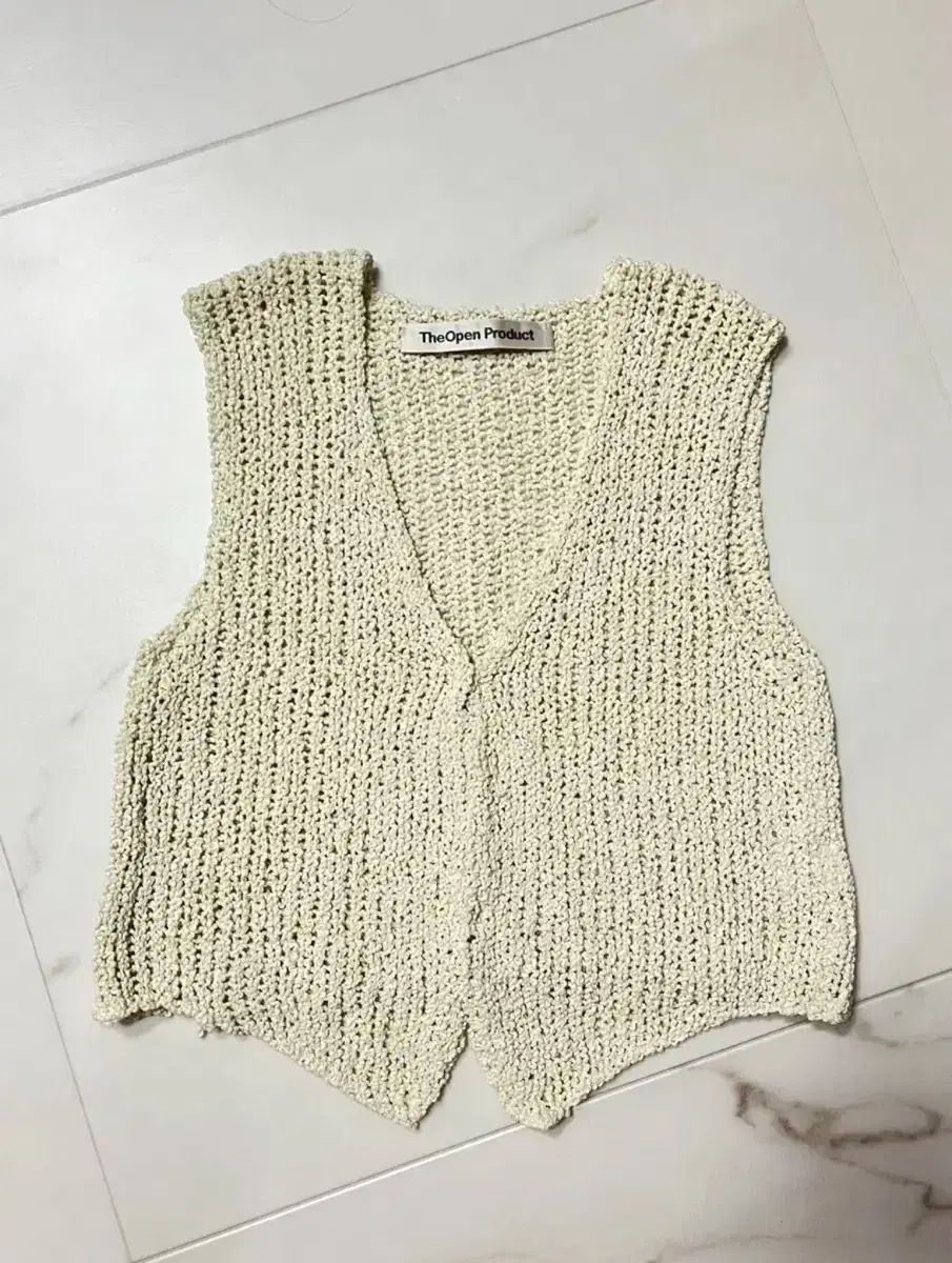 open yy ニットベスト ベージュ系 open yy ニットベスト ベージュ系
