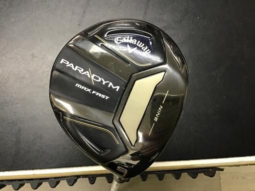 キャロウェイ PARADYM MAX FAST 9W レディース フェアウェイウッド FW ELDIO 40 for CW PARADYM FW フレックスL レディース 女性用 右利き 右用 Cランク ゴルフクラブ
