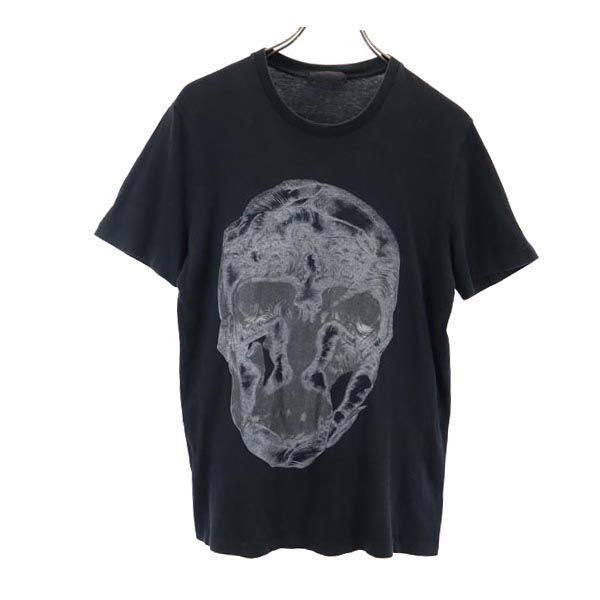 アレキサンダーマックイーン イタリア製 プリント 半袖 Tシャツ XS 