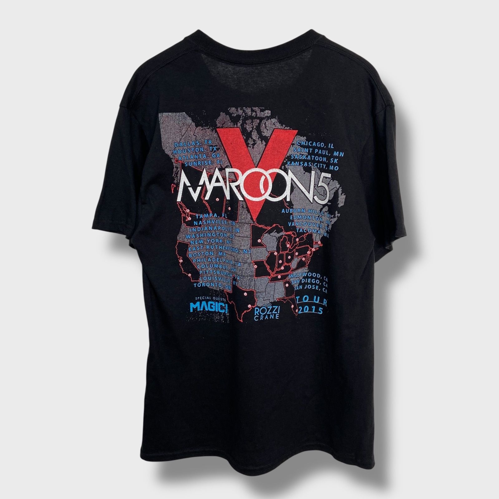 ☆MAROON5☆マルーン5☆ツアーTシャツ☆バンドTシャツ☆両面