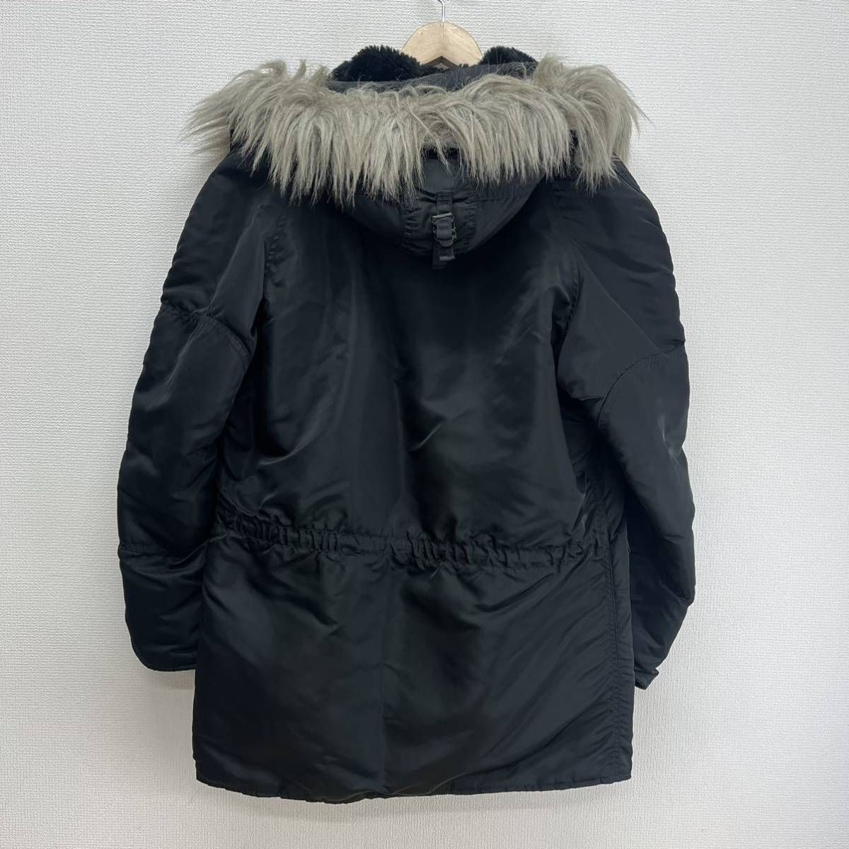 アルファー社N-3Nフライトジャケット サイズM ALPHA INDUSTRIES◇N-3B/フライトジャケット/S/ポリエステル/GRY/無地