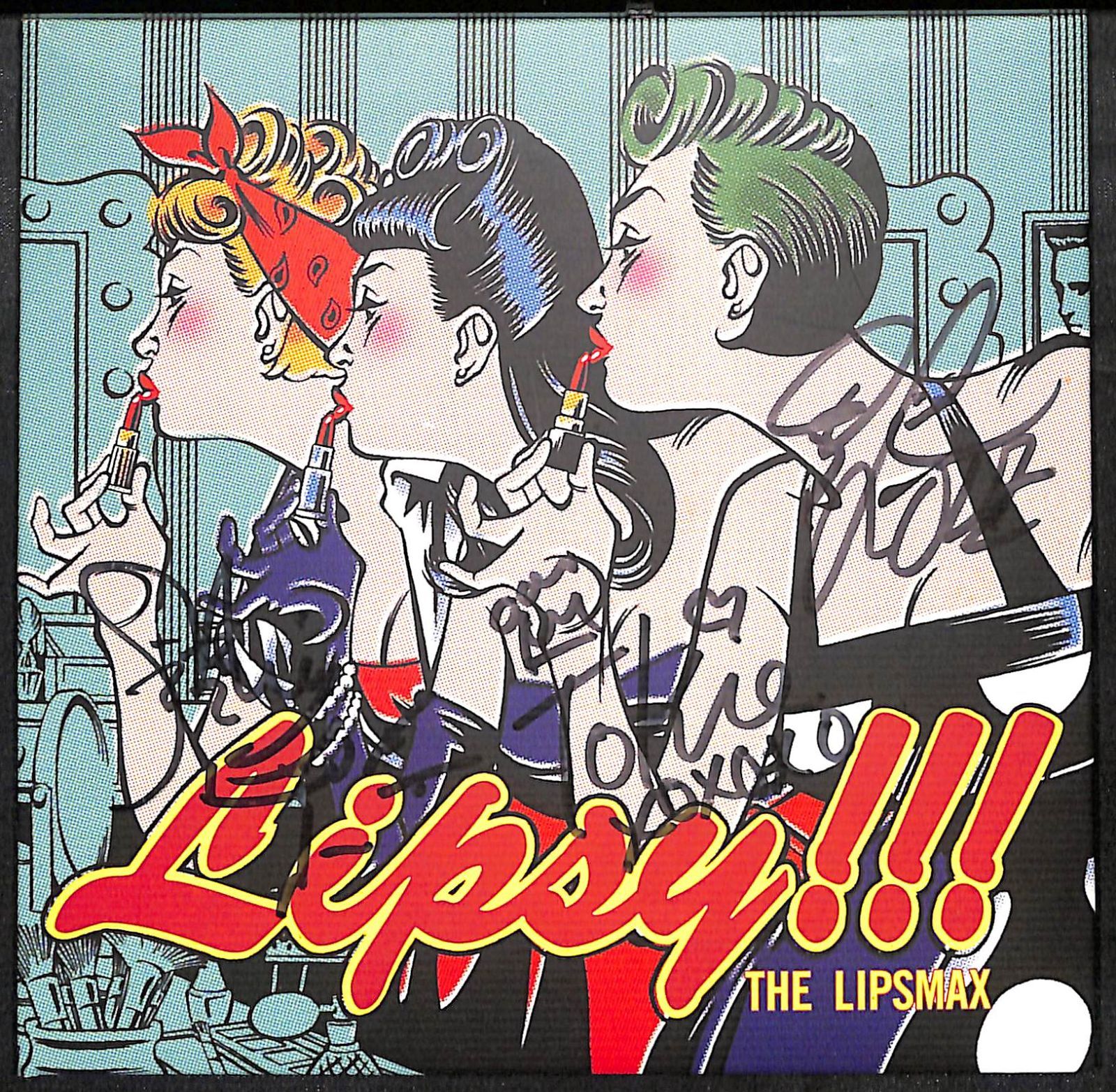 紙ジャケCD】The Lipsmax Lipsy!!! リップスマックス サイン付