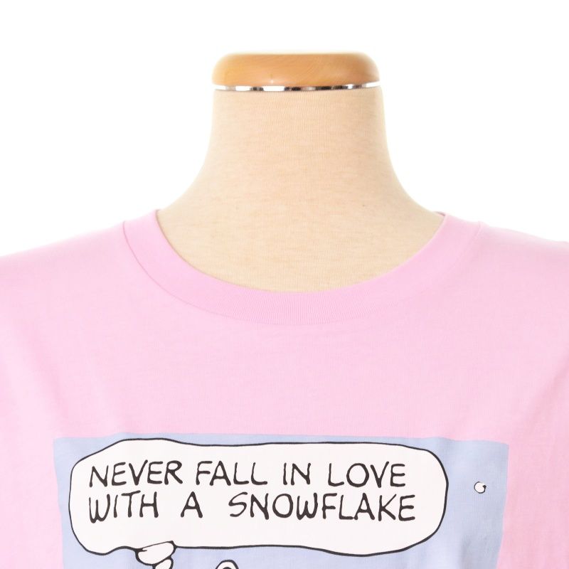 【関税込み】Moncler ピンク Peanuts Tシャツ Moncler t-shirts for Women | SSENSE Canada