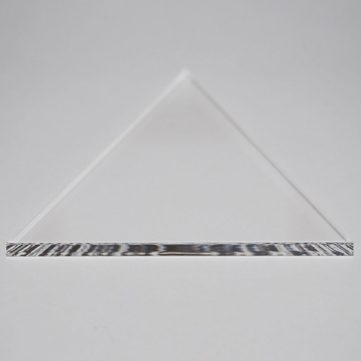 透明 アクリル 5mm厚 正三角形 1辺 10cm 10個セット - メルカリ
