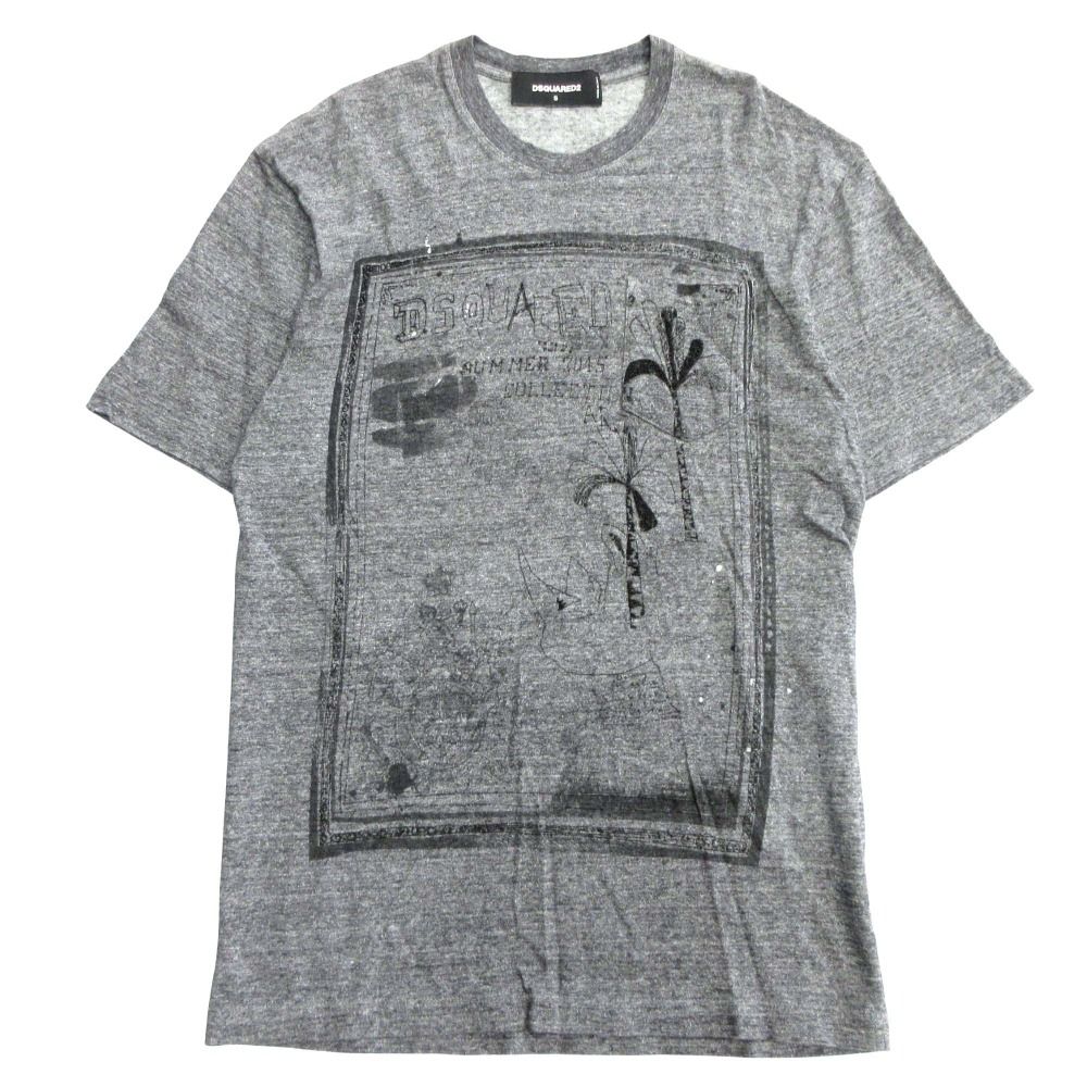 美品 15SS DSQUARED2 ディースクエアード グラフィックプリント