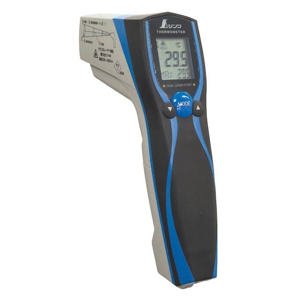 7営業日以内発送 4960910730366 シンワ測定 No.73036放射温度計E防塵防水デュアルレーザーポイント 沖縄離島販売不可