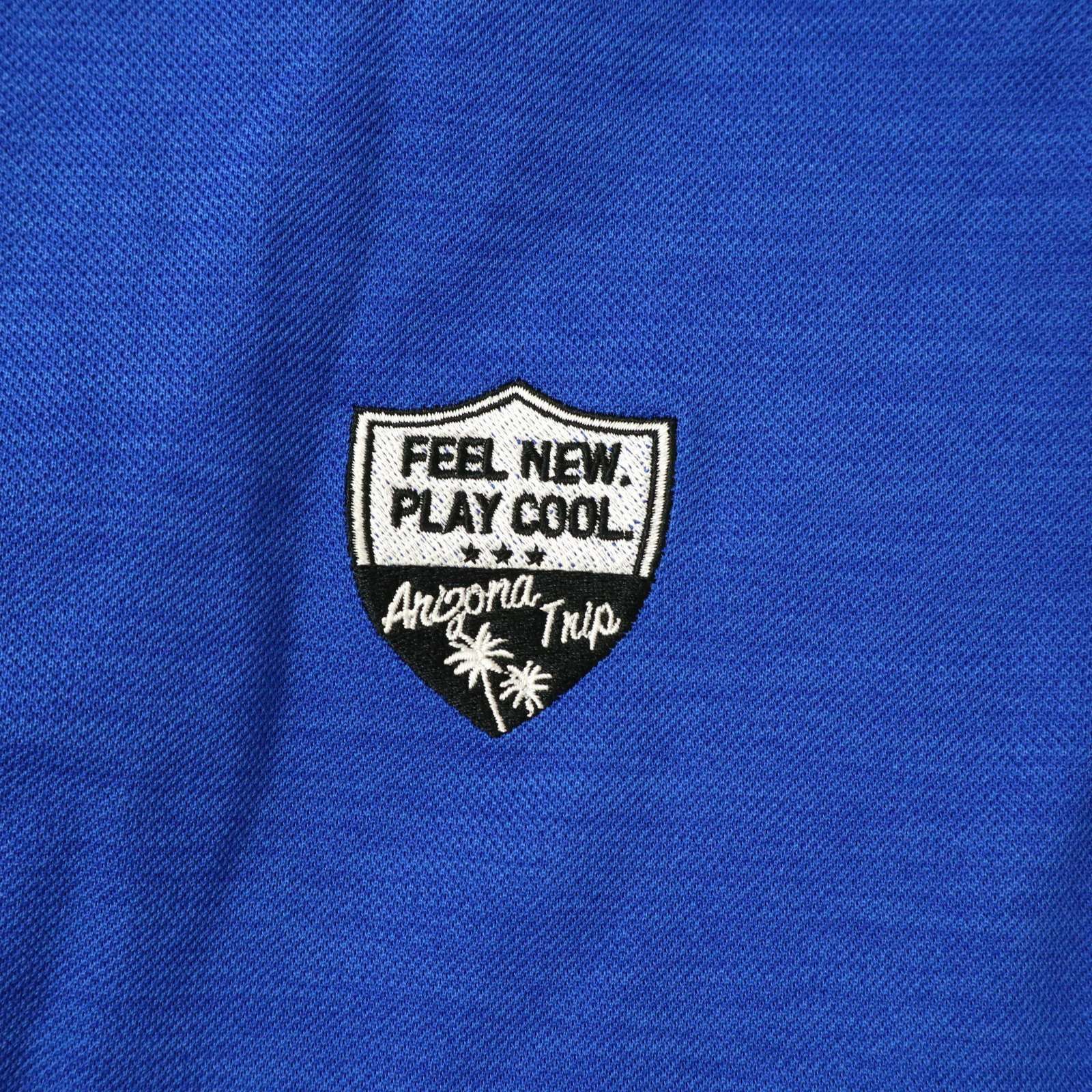 PING ピン ゴルフ 春夏 ロゴ刺繍☆ 半袖 ポロシャツ ゴルフウェア Sz.L