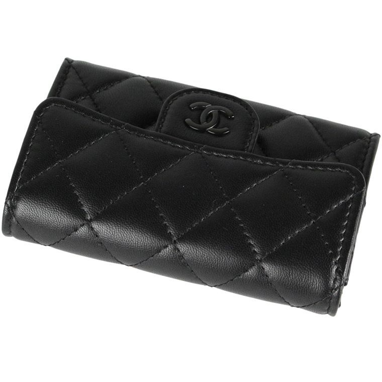 CHANEL/シャネル クラシック フラップ マトラッセ カードケース