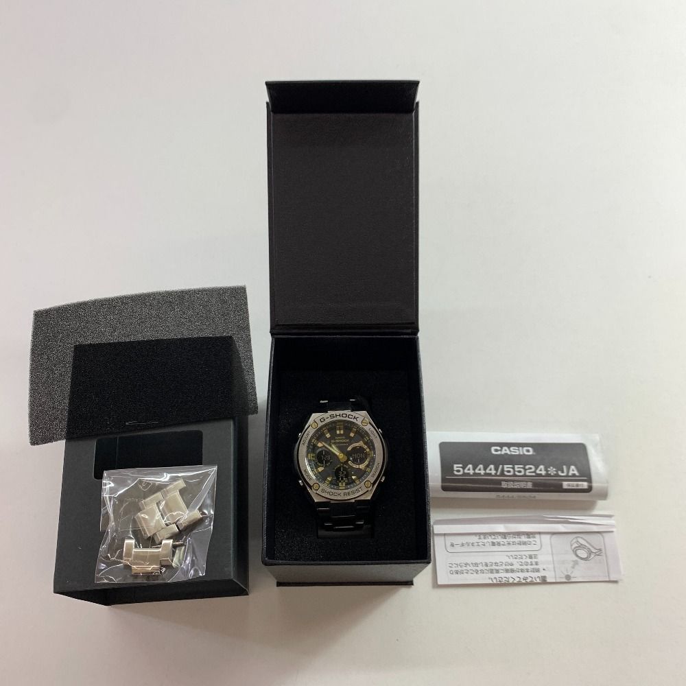 04w4632▽※【中古】CASIO カシオ G-SHOCK 電波 ソーラー 電波時計