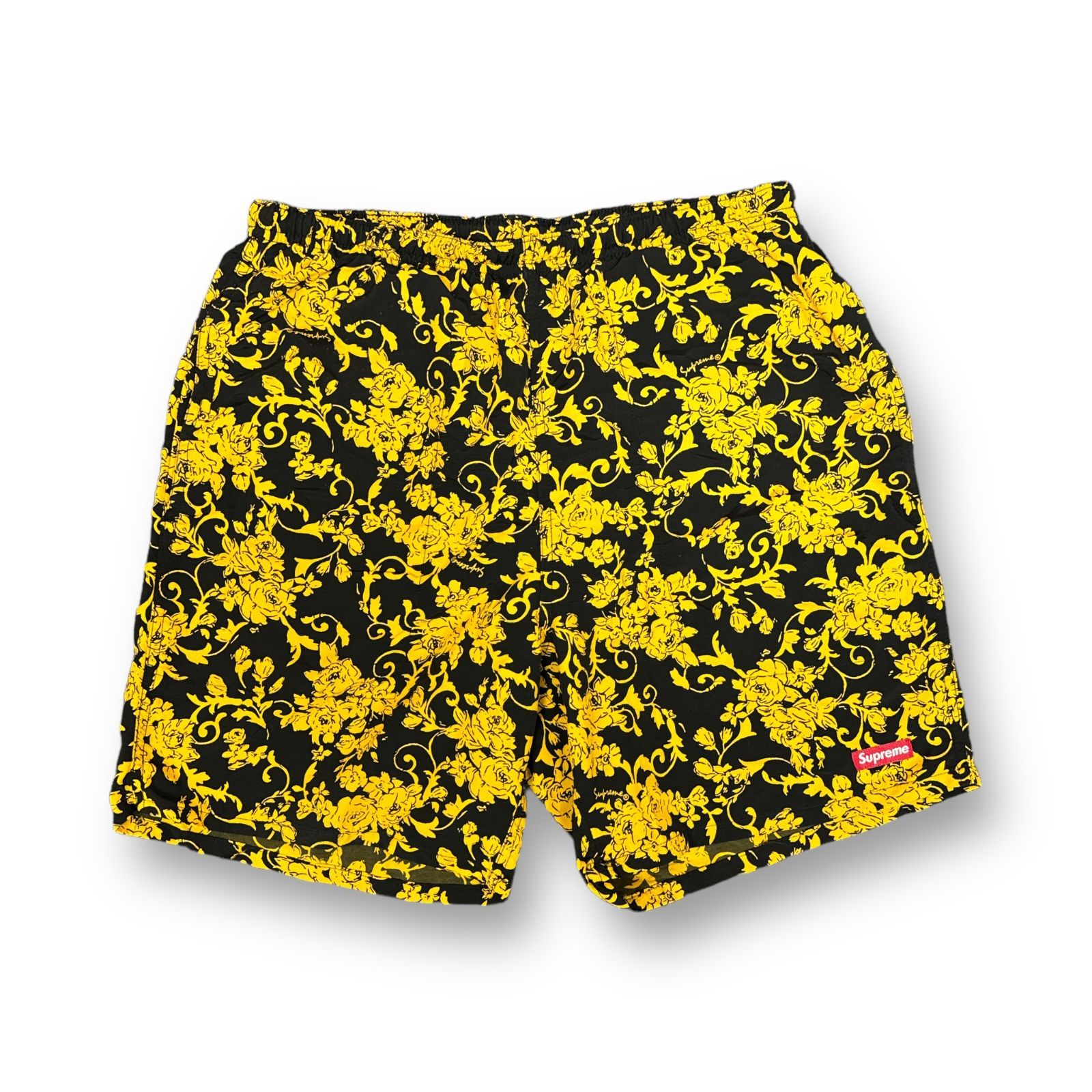 国内正規 Supreme 20SS Nylon Water Short Black Floral
