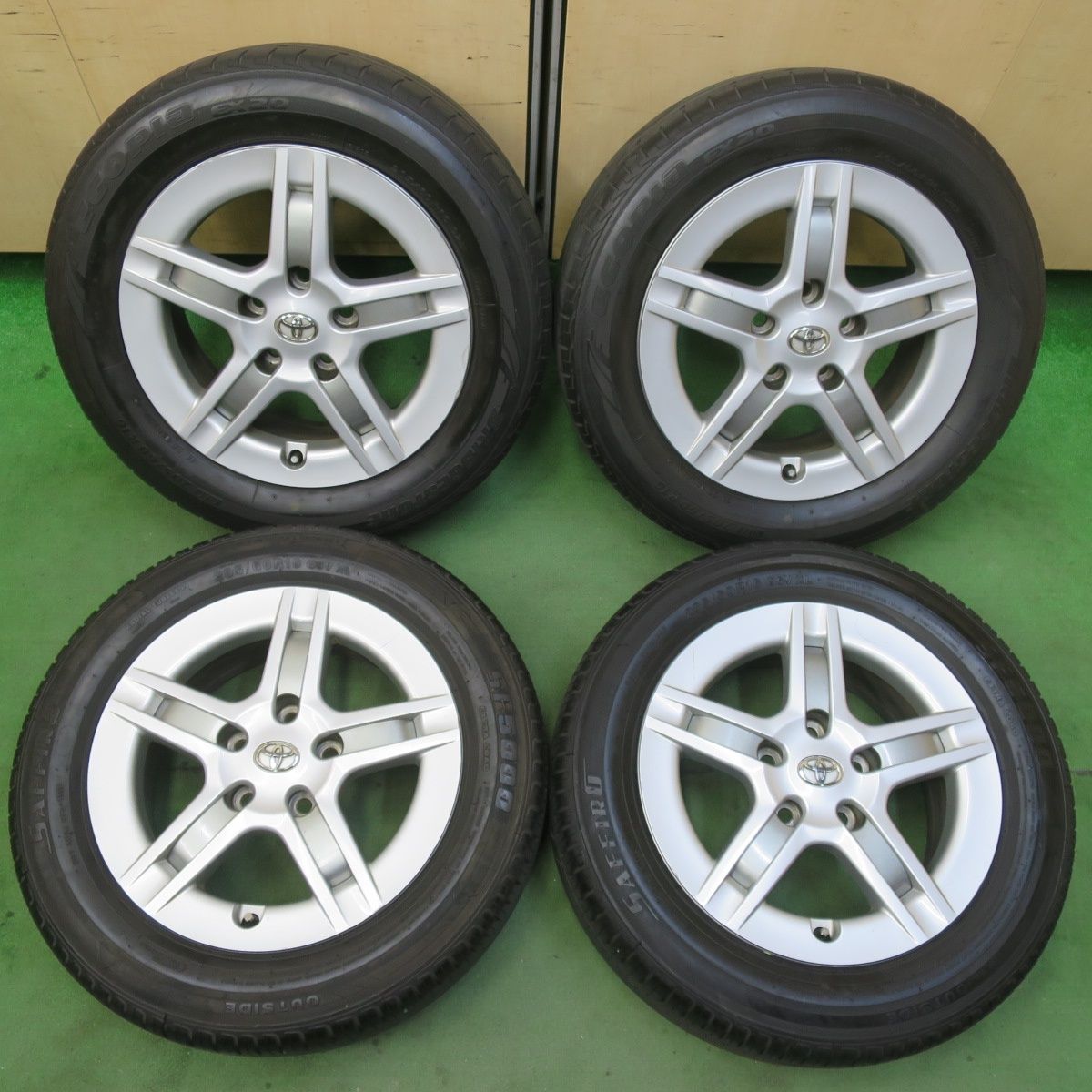 205/60R16 ブリジストン トヨタ純正ホイール