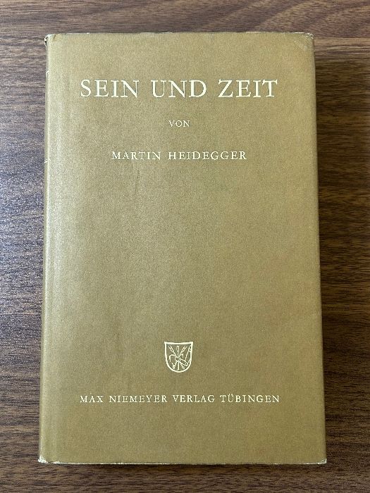 存在と時間　Sein und zeit ドイツ語 洋書 SEIN UND ZEIT/VON MARTIN HEIDEGGER 存在と時間 マルティン