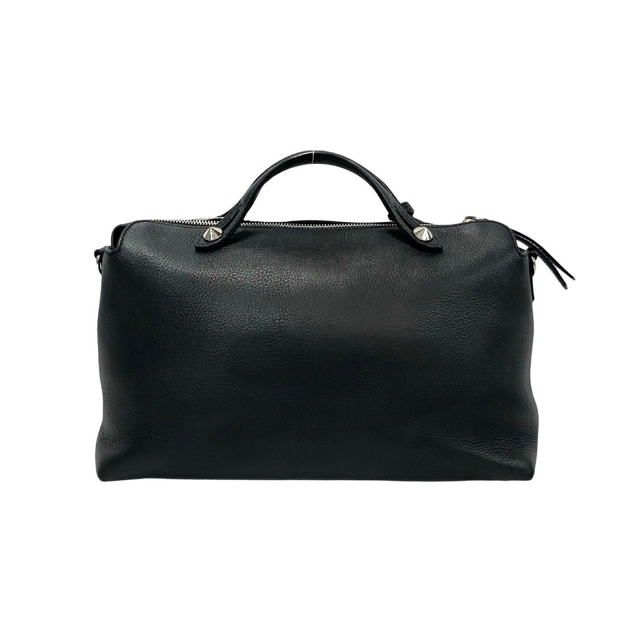 極 美品 FENDI フェンディ バイザウェイ ラージ ロゴ レザー 本革 2way 