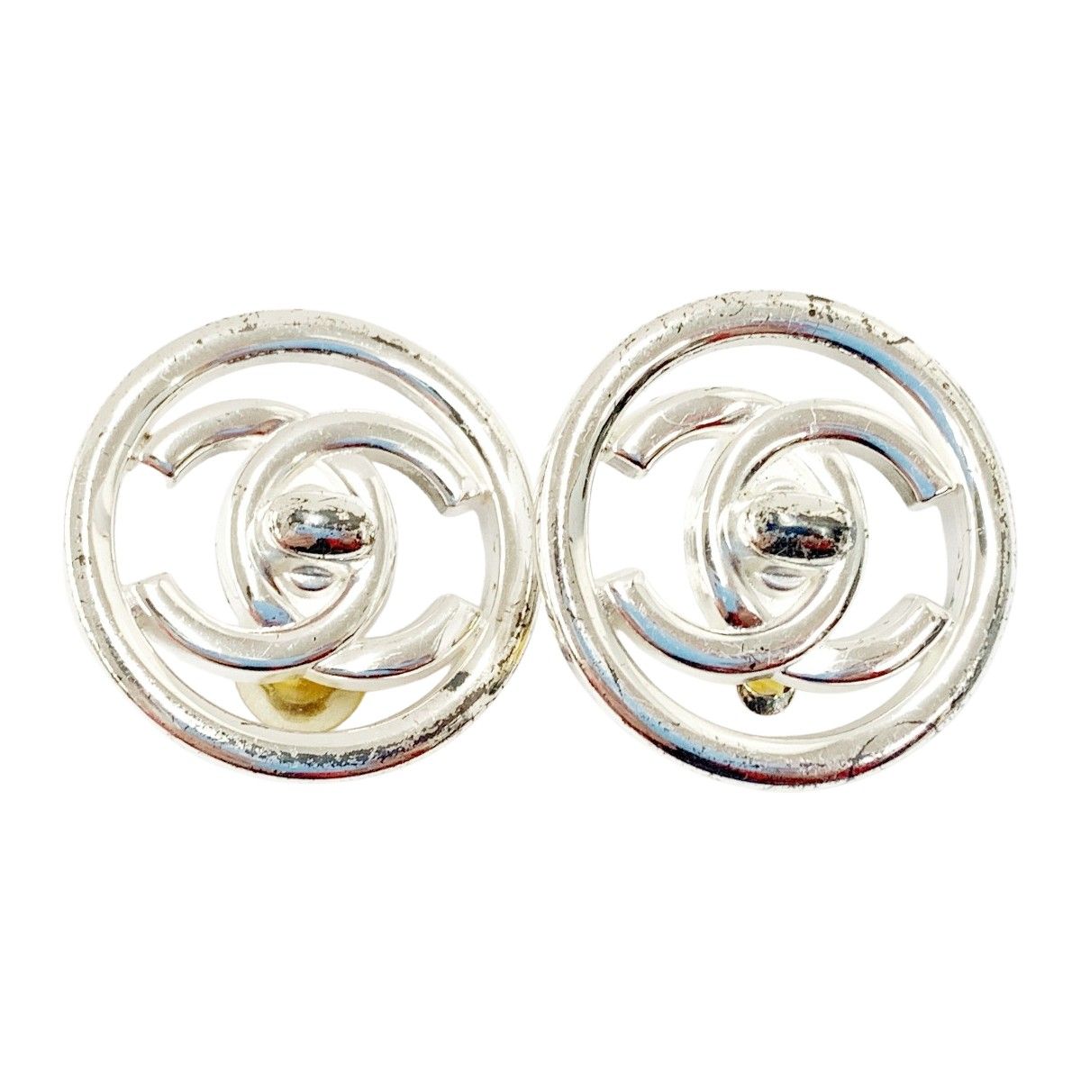 〇〇CHANEL シャネル イヤリング ターンロック ココマーク