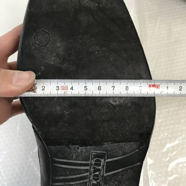 3万 ドイツ製 ロイド Lloyd 本革 プレーントゥ 8.5 27.0 茶 BROWN スクエアトゥ ビジネス dress shoes D-84