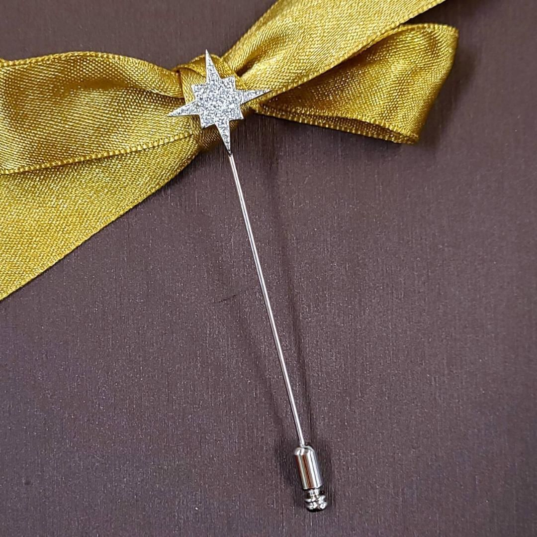 リバーシブル 1.2ct ダイヤモンド プラチナ 2デザイン ピンブローチ  