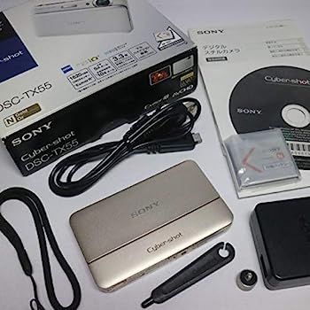 ソニー SONY Cyber-shot TX55(1620万画素CMOS/光学x5) ゴールド 【公式
