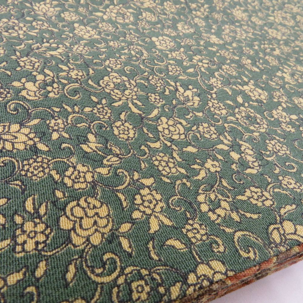 半幅帯 リバーシブル半巾帯 帯締め付き 正絹 巾:約16×長さ:約414cm