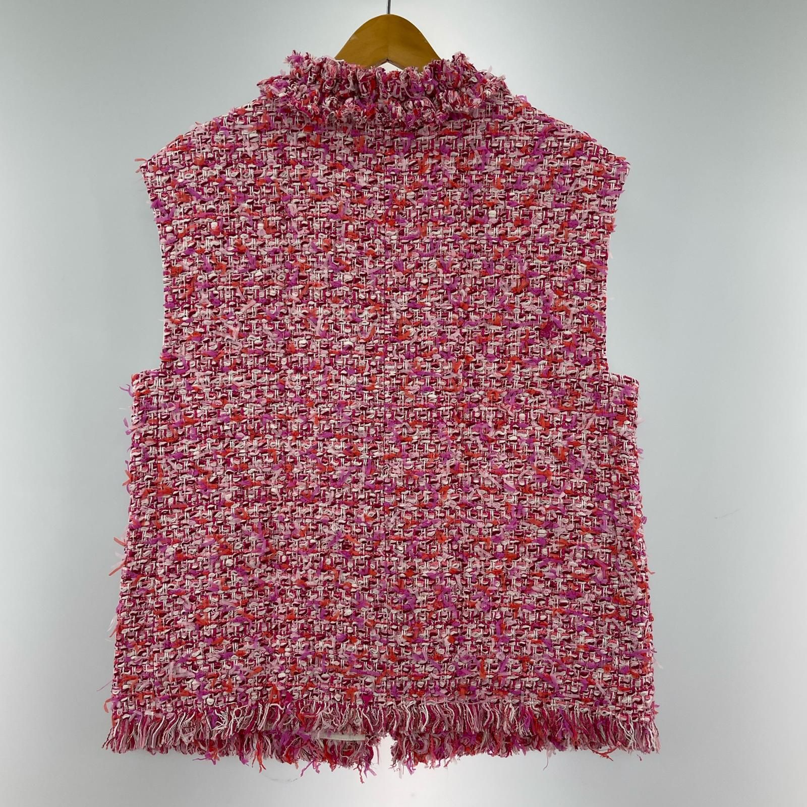 【送料無料期間限定】 DEPAREILLE デパリエベスト size38|ピンク系 30日間返品交換可能！