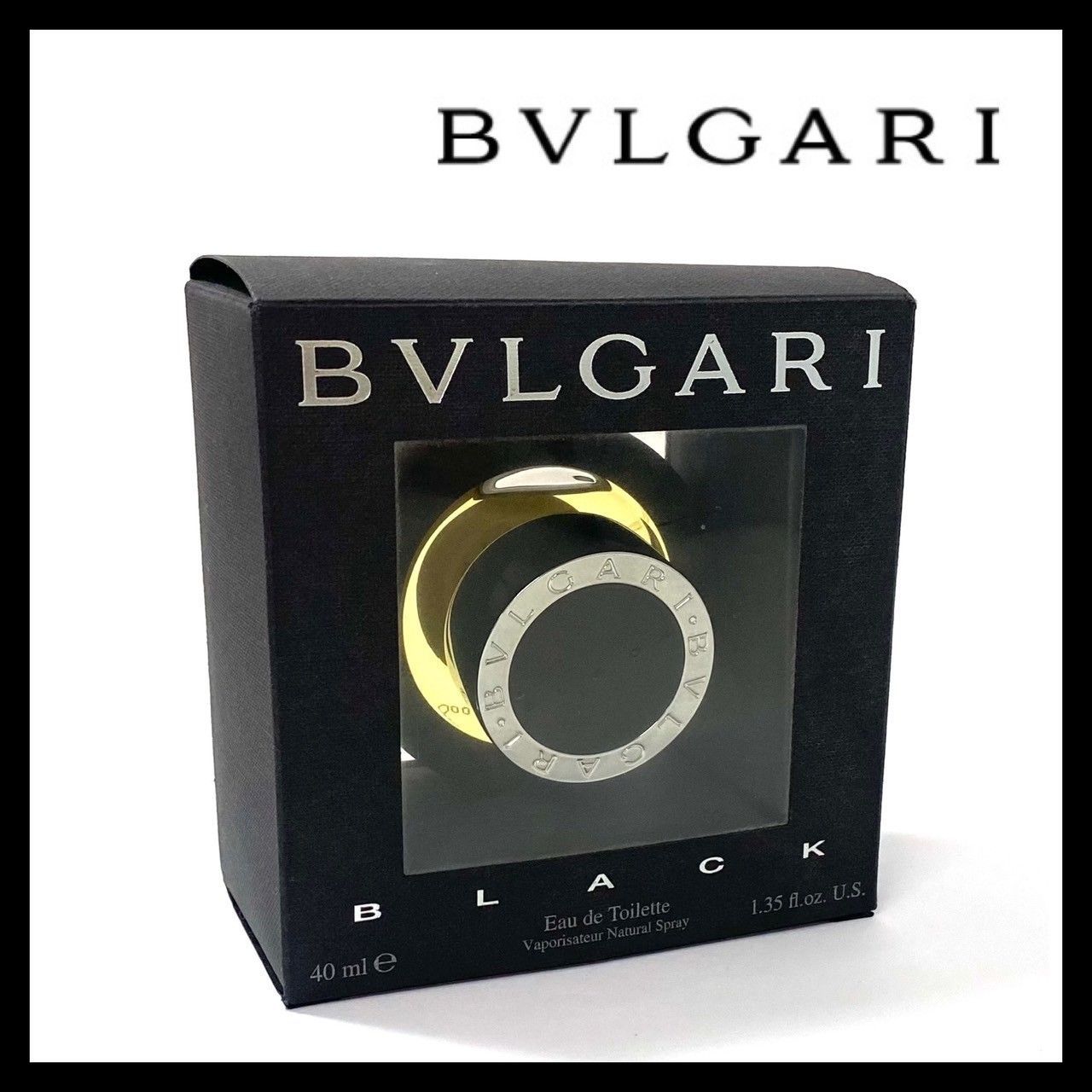 SJ【BVLGARI】ブラック オードトワレ 40ml 香水/パヒューム/フレグランス ブルガリ BLACK EDT/Eau de Toilette (SJ1807)