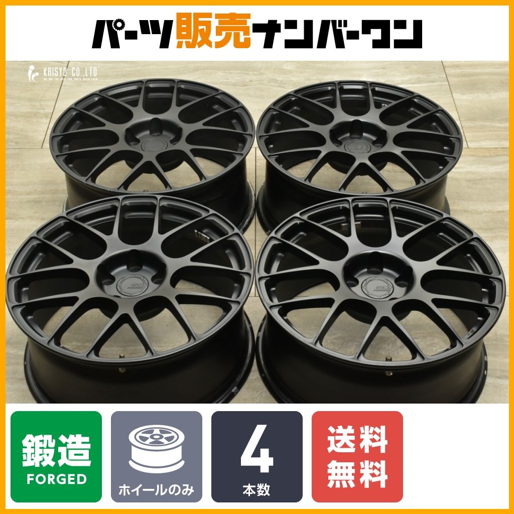 【人気 鍛造品】BCフォージド RS40 18in 8J +40 PCD112 4本セット ミニ クーパー クラブマン アウディA3 フォルクスワーゲンゴルフ FORGED