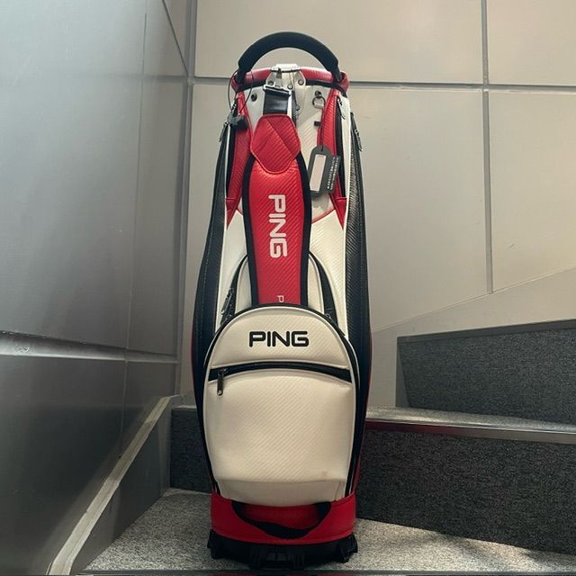 新品未使用】PING ピン CB-U2502 ソフトPU キャディバッグ 9.5型 新品未使用】PING ピン CB-U2502 ソフトPU キャディバッグ 9.5型