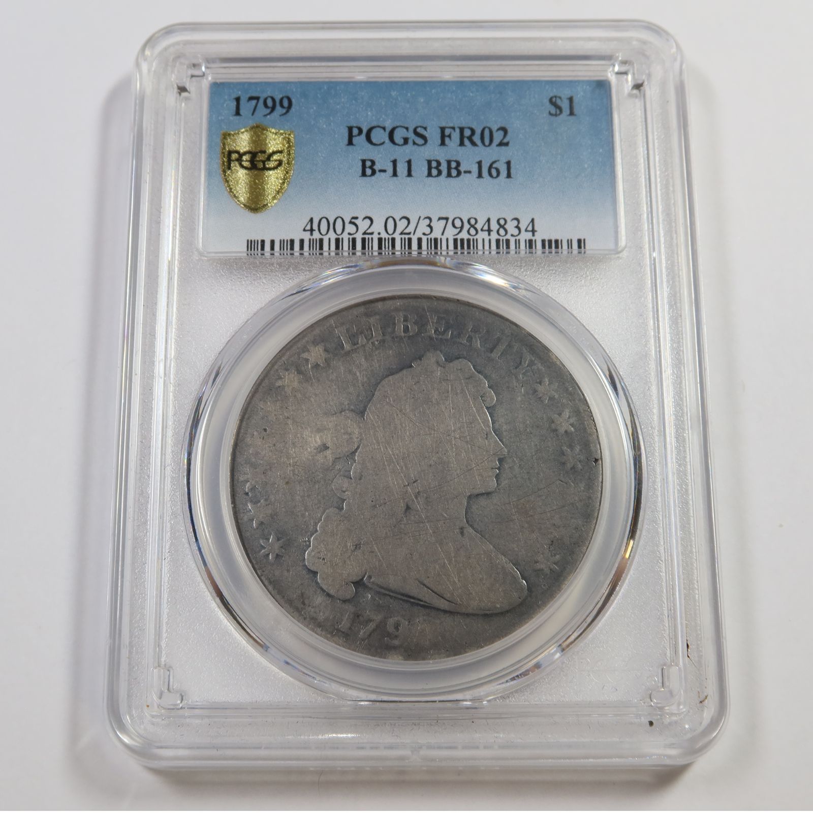 アメリカ DOLLAR銀貨 1799年 ドレープバストシルバードル 銀貨 古銭