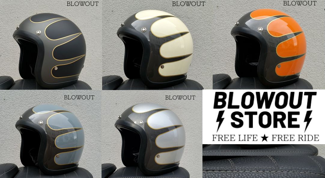 各種カラーあり BLOWOUT 500-TX スキャロップ ヘルメット