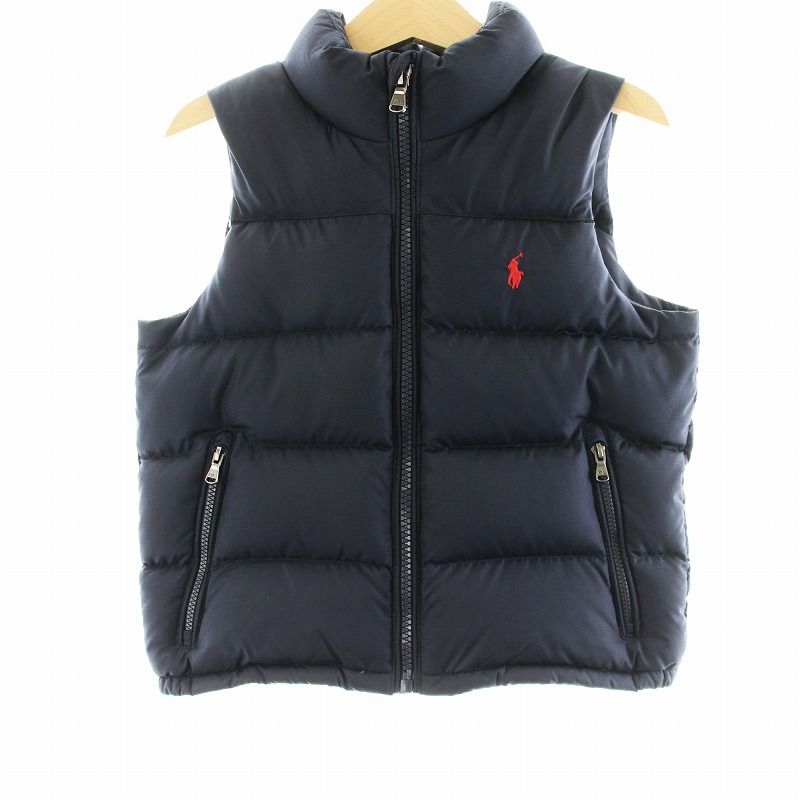ポロラルフローレン ネイビー ダウンベスト POLO ラルフローレン ボーイズダウンベスト ジャケット、コ-ト