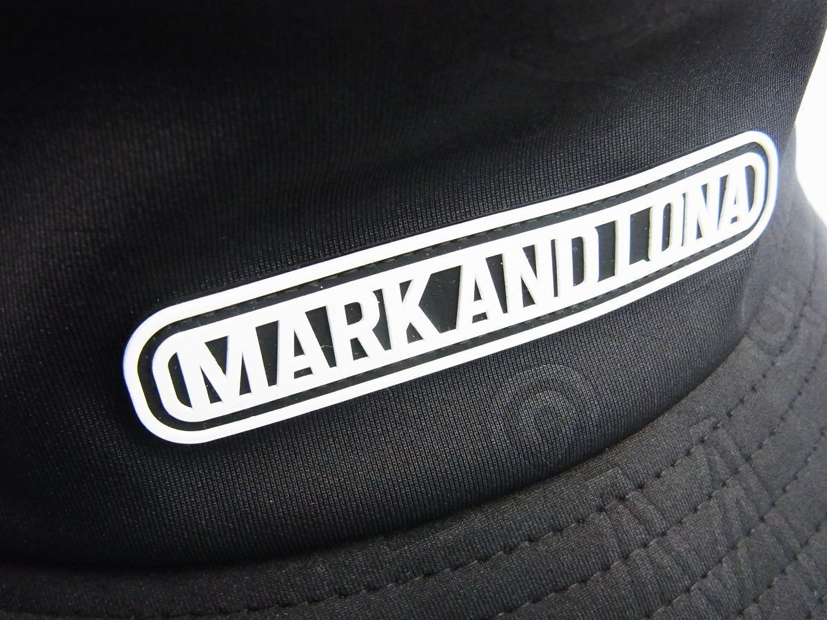 韓国限定モデル☆MARK&LONA マーク&ロナ☆ラバーロゴバケットハット☆M