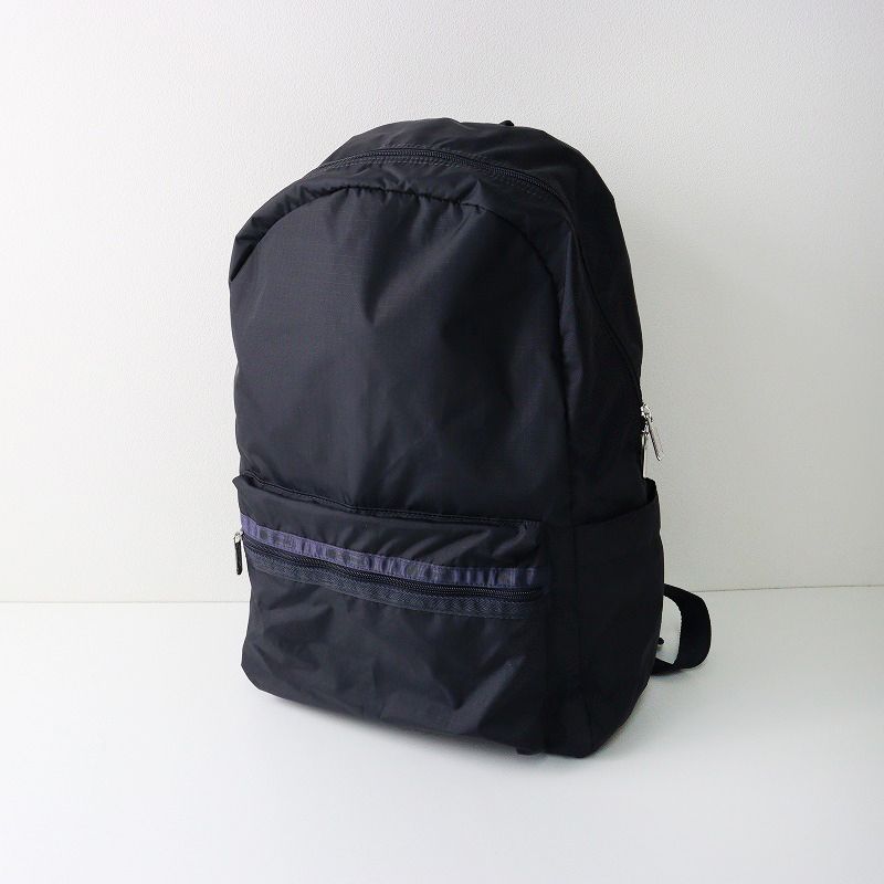 レスポートサック LeSportsac ROUTE BACKPACK ネイビー バックパック リュック デイパック ナイロン ロゴ 2400014608946