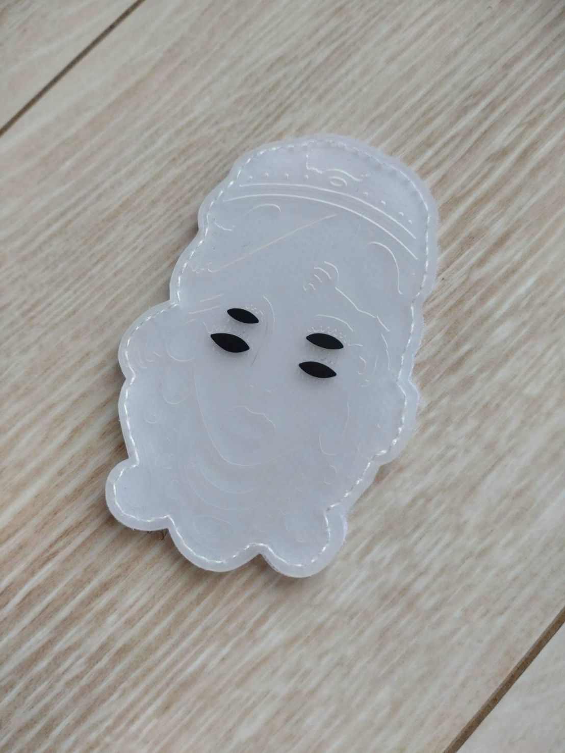 wrmfzyパッチ “Gypsy Patch” カラー: HEAT GYPSY PATCH White Black mini (glow eyes)