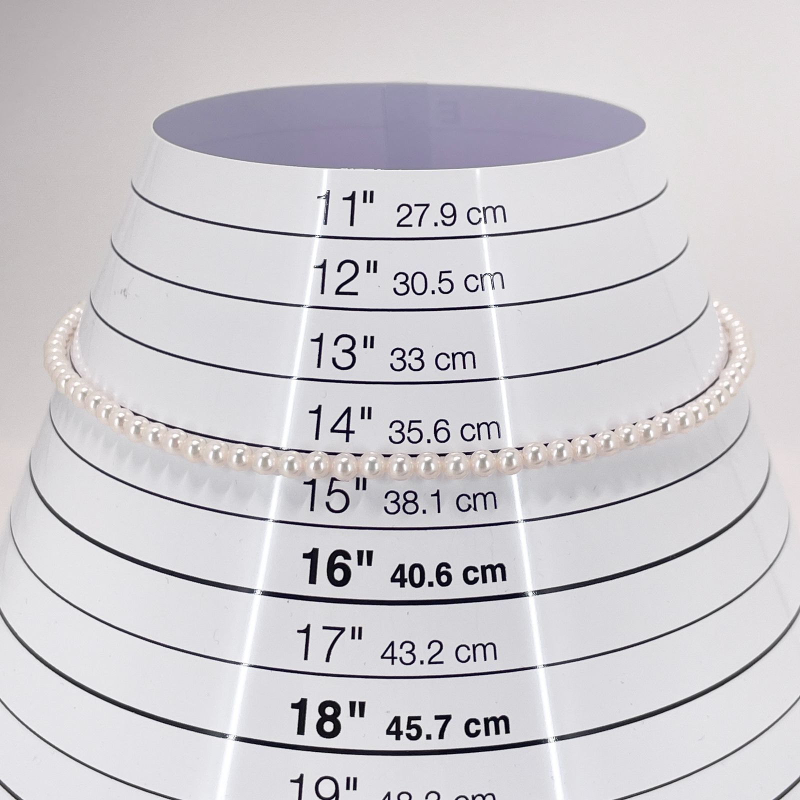 ミキモト アコヤ真珠 ベビーパール ネックレス 4.0mm-4.5mm K18 MIKIMOTO - 【4mm】ミキモト K18 パール ベビーパール アコヤ