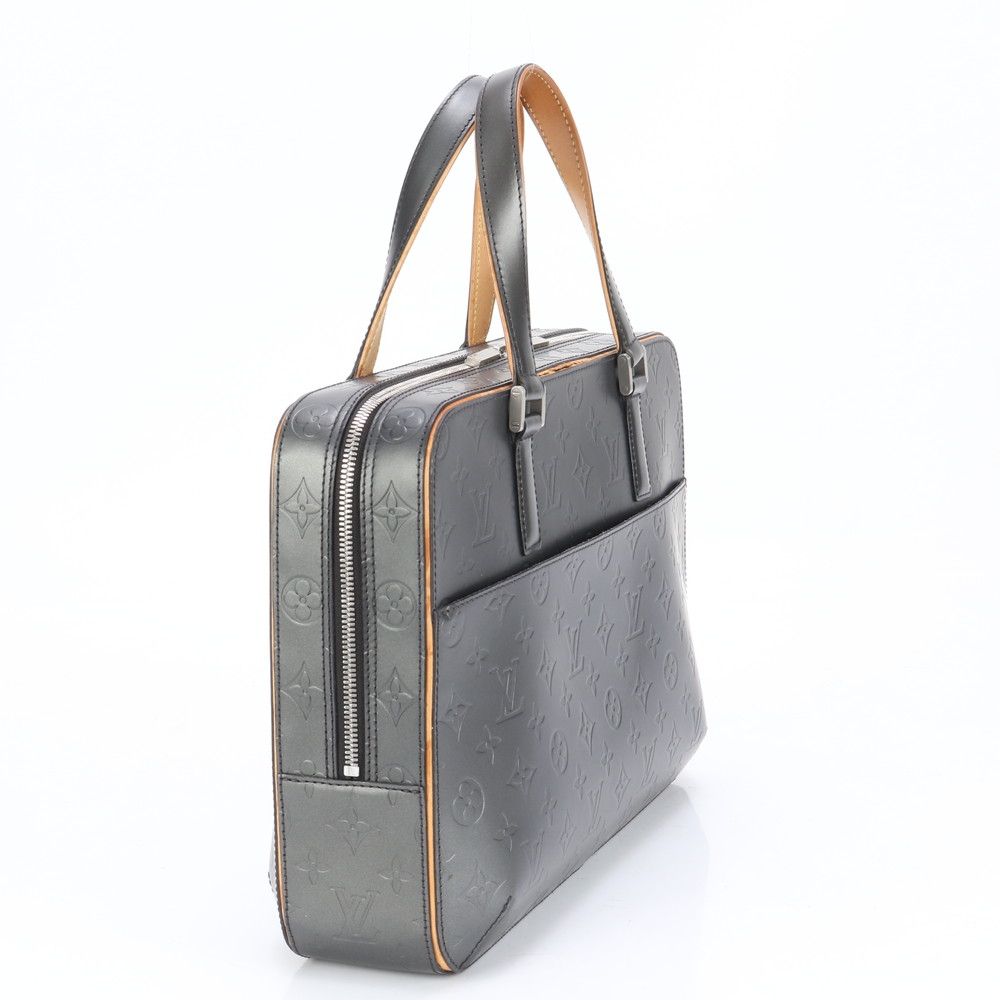 美品 モノグラム マット マルデン M55132 レザー ビジネス バッグ 書類