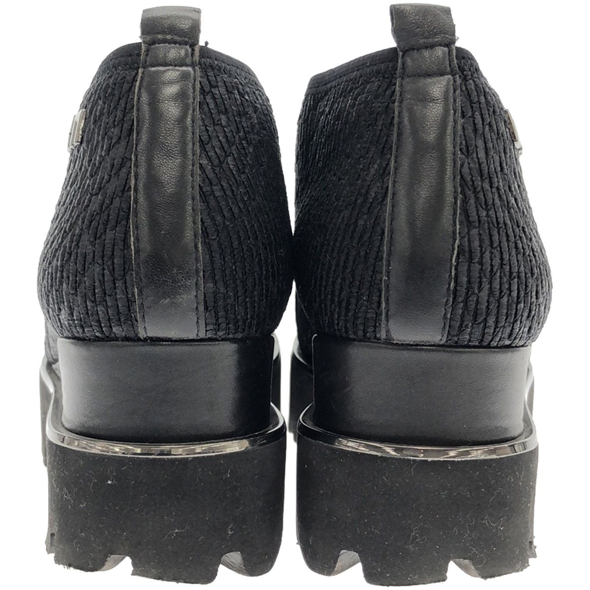 UNITED NUDE ユナイテッドヌード Fold Slip On スリッポンスニーカー  ブラック