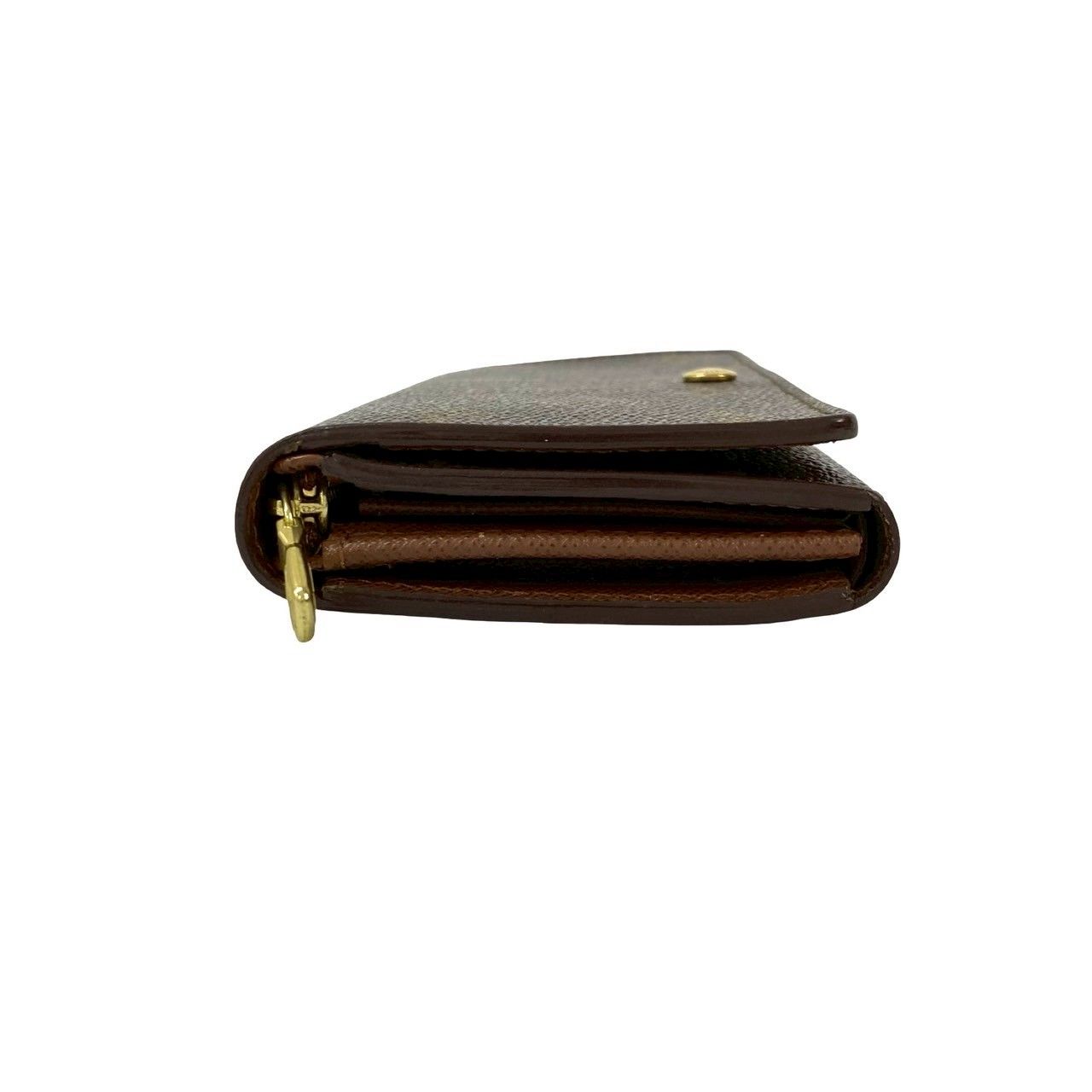 極 美品 LOUIS VUITTON ルイヴィトン ポルト モネ ジップ モノグラム 