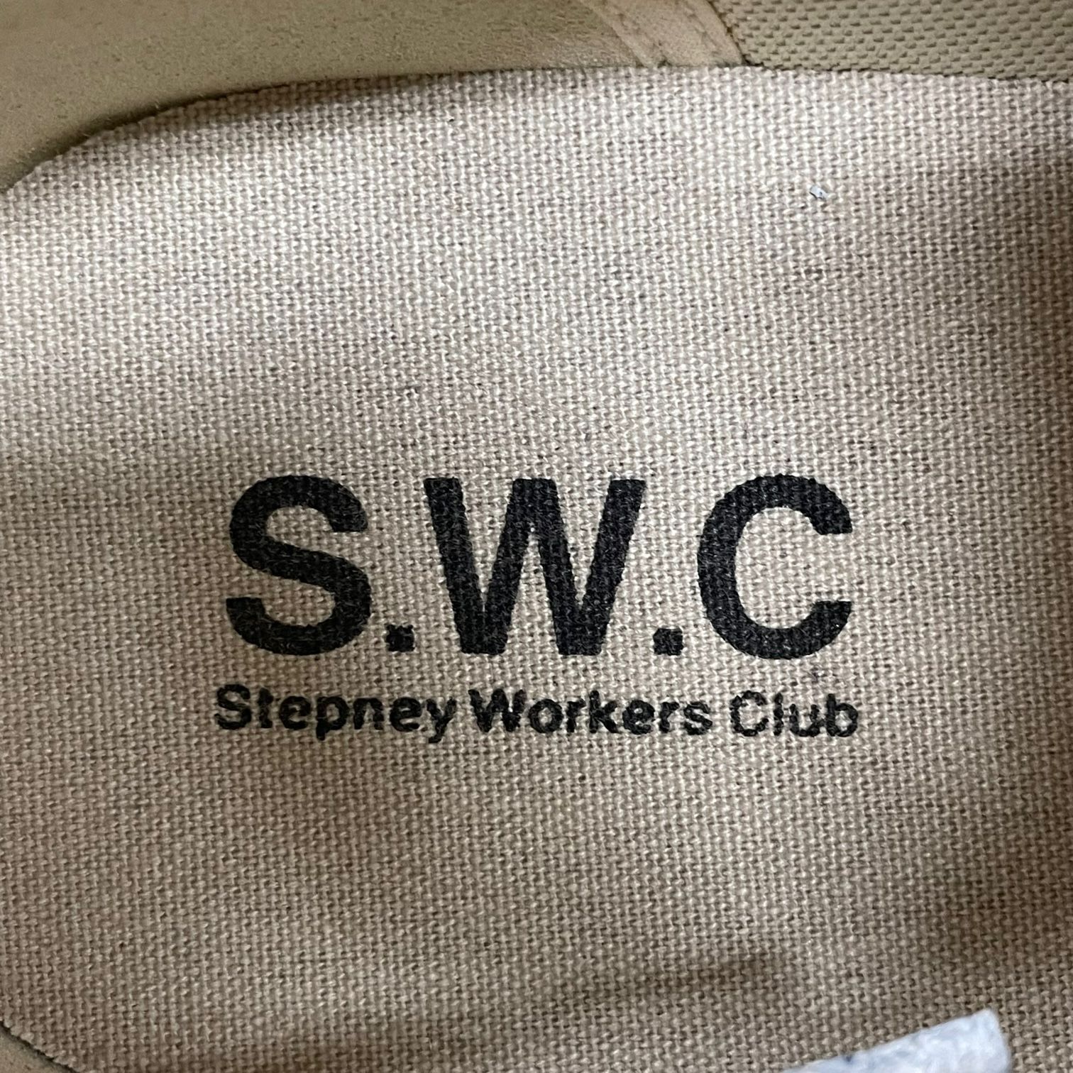 定価23100円 Stepney Workers Club 23SS S.W.C DELLOW S-STRIKE SUEDE