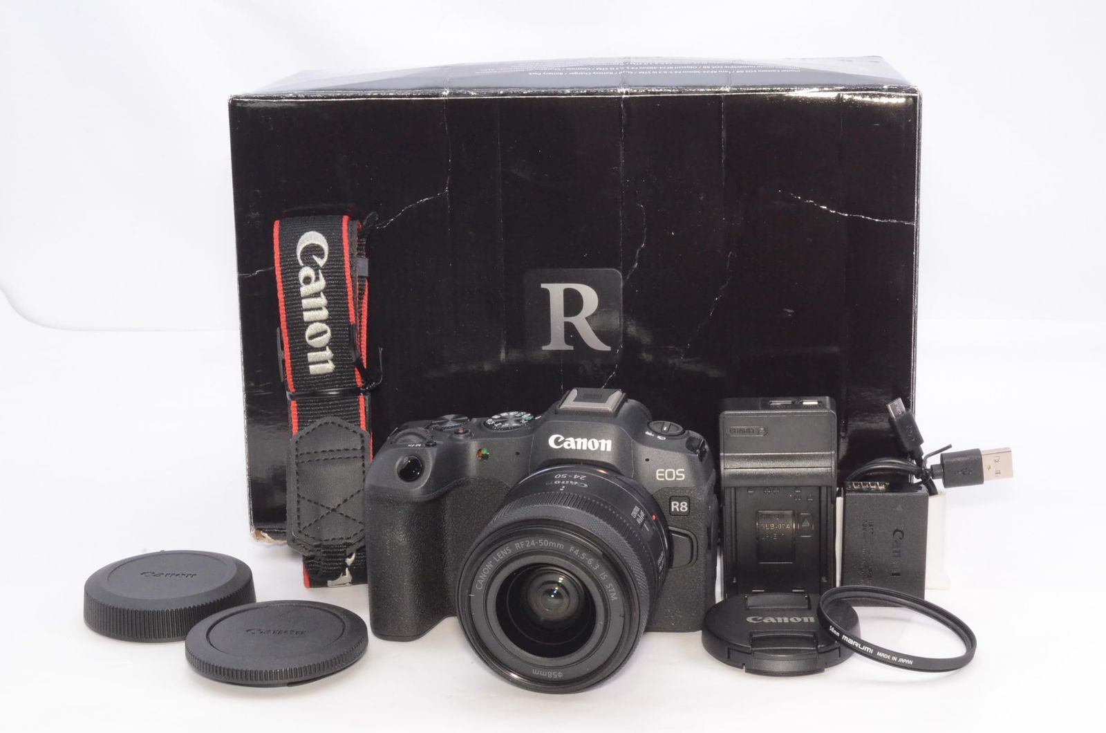 元 き Canon キャノン EOS R8 レンズキット RF24-50mm ミラーレスカメラ