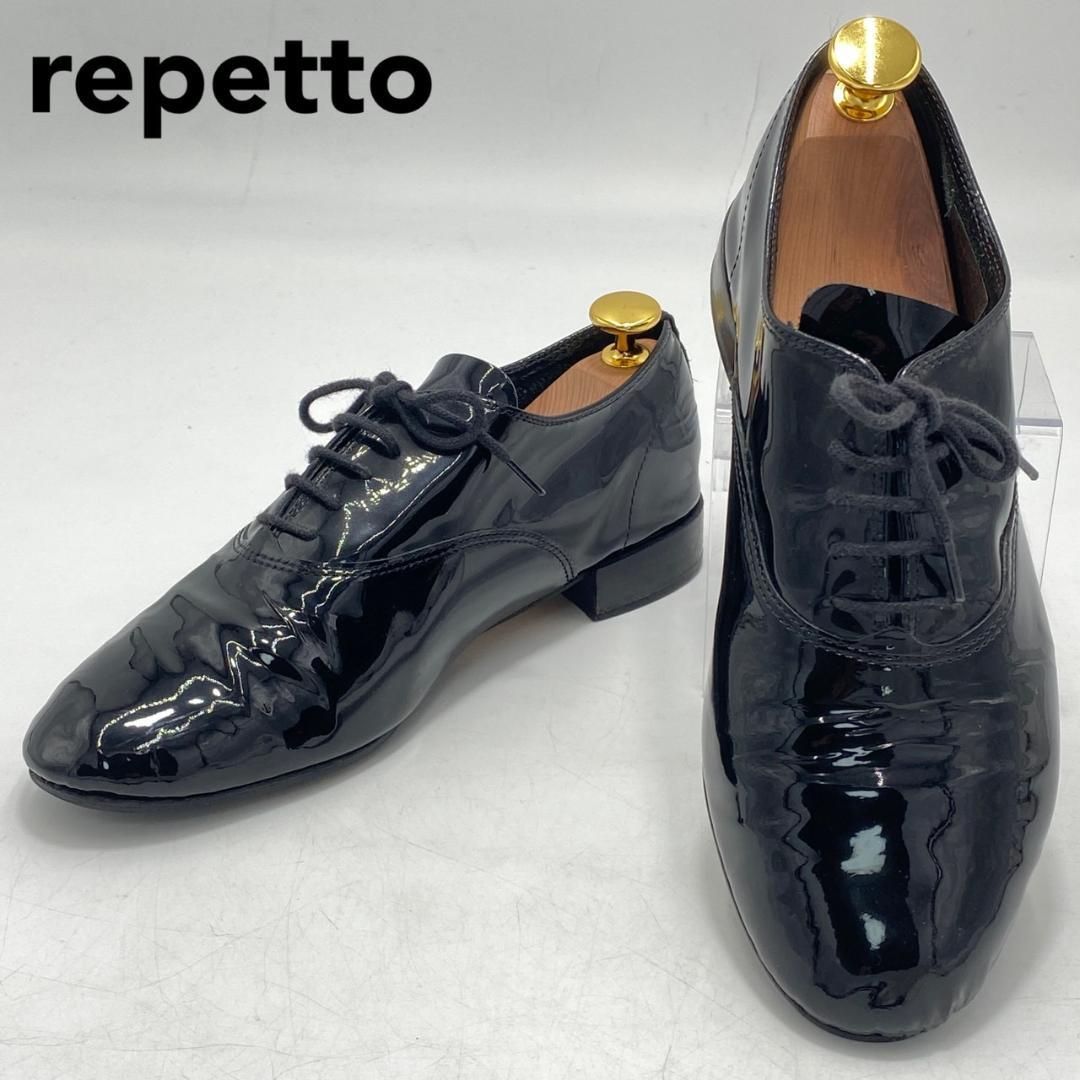 良品 Repetto レペット zizi ジジ スエード ブラック 38.5 BEAMS F（ビームスF）【別注】repetto / ZIZI ブラックスエード