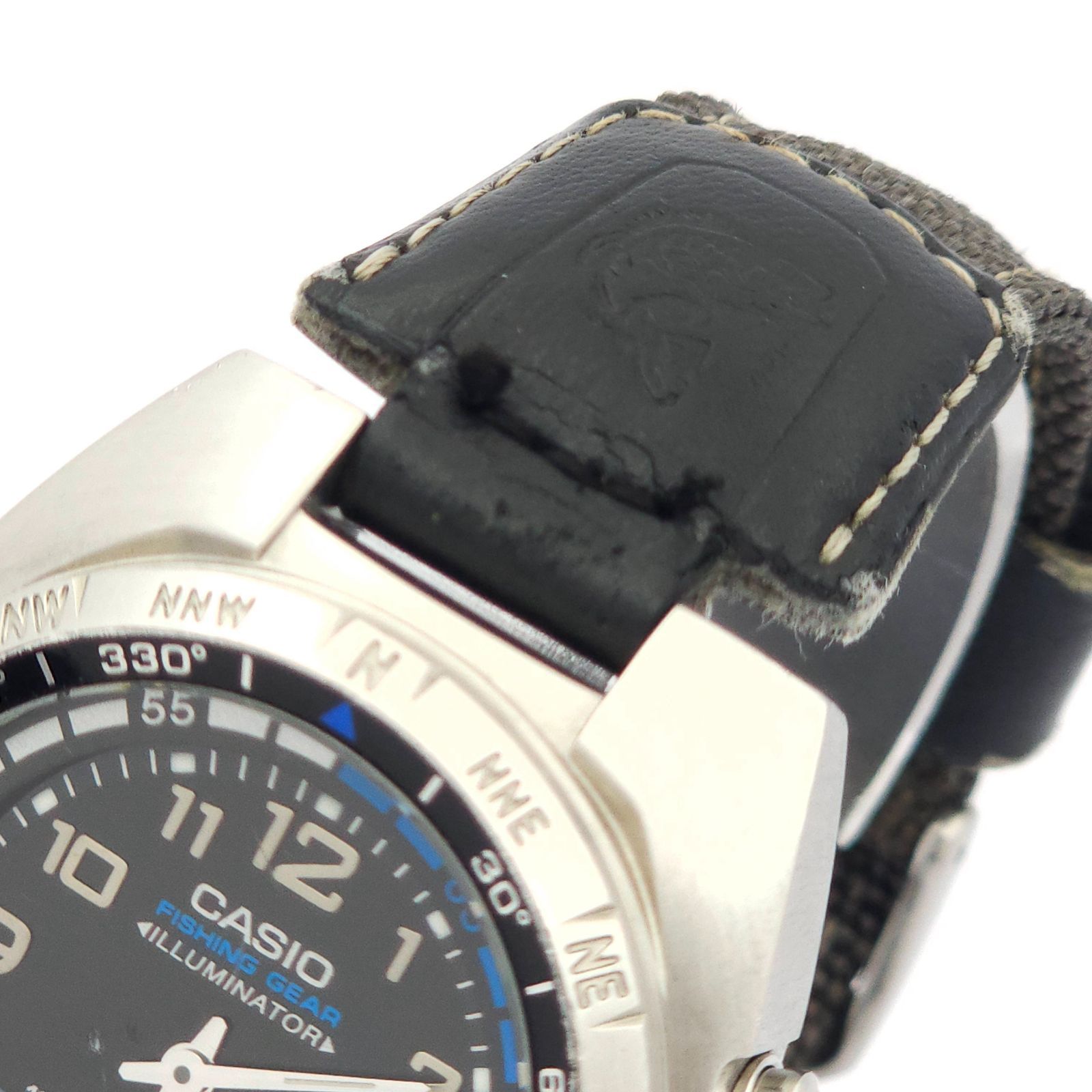 CASIO カシオ フィッシングギア AMW-700 アナデジ QZ 動作品 - メルカリ