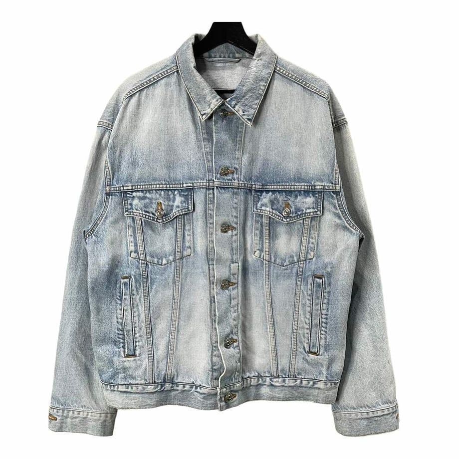 BALENCIAGA BACK LOGO DENIM JACKET バレンシアガ バックロゴ デニム