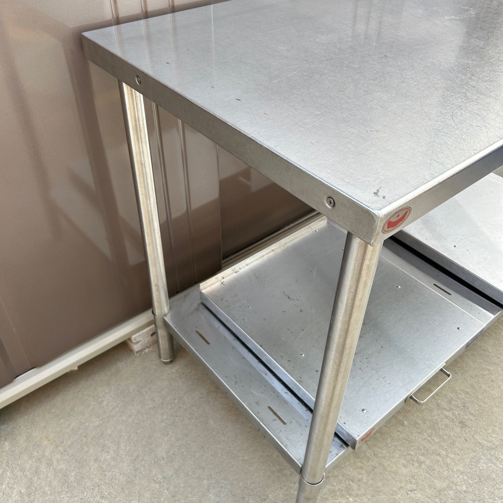 愛知県発】maruzen マルゼン 業務用 ステンレス 作業台 BW-126N