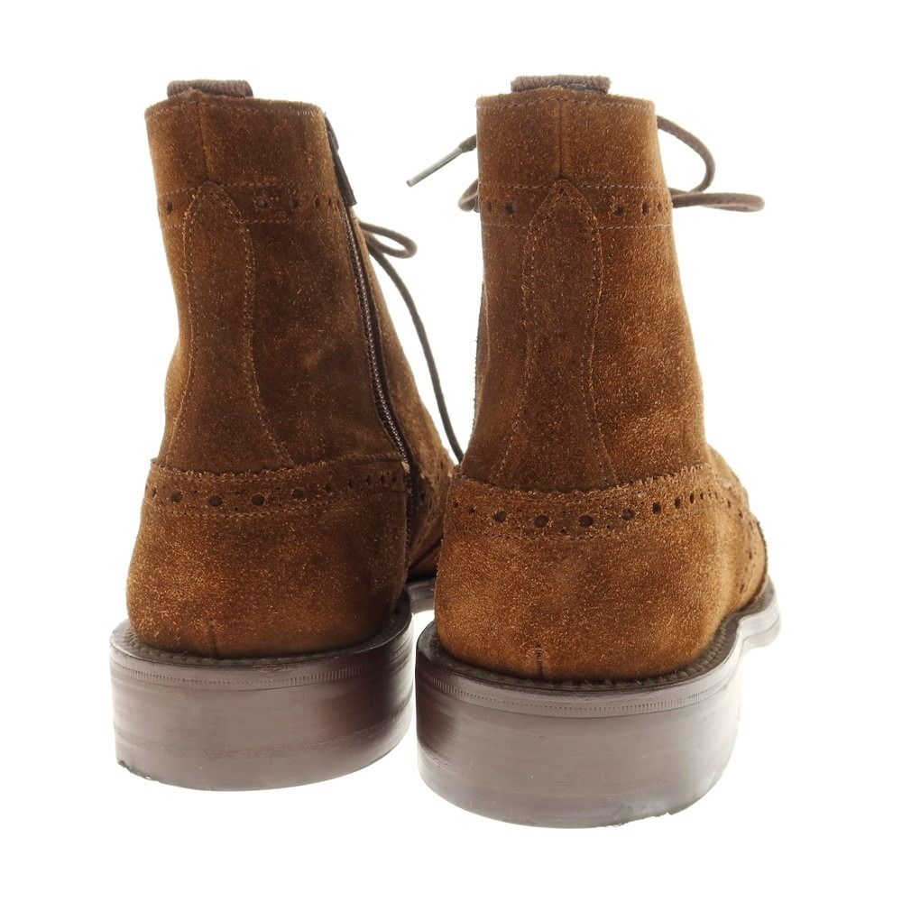 中古】トリッカーズ Tricker's M2508 スエード ウイングチップ