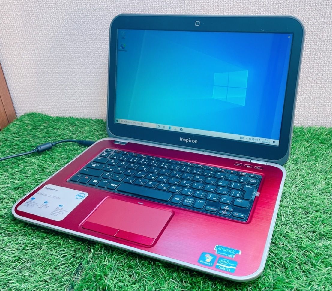 良品☆中古DELL】4GB/新品SSD128GB/Win10Home/Core i3/3世代/Webカメラ