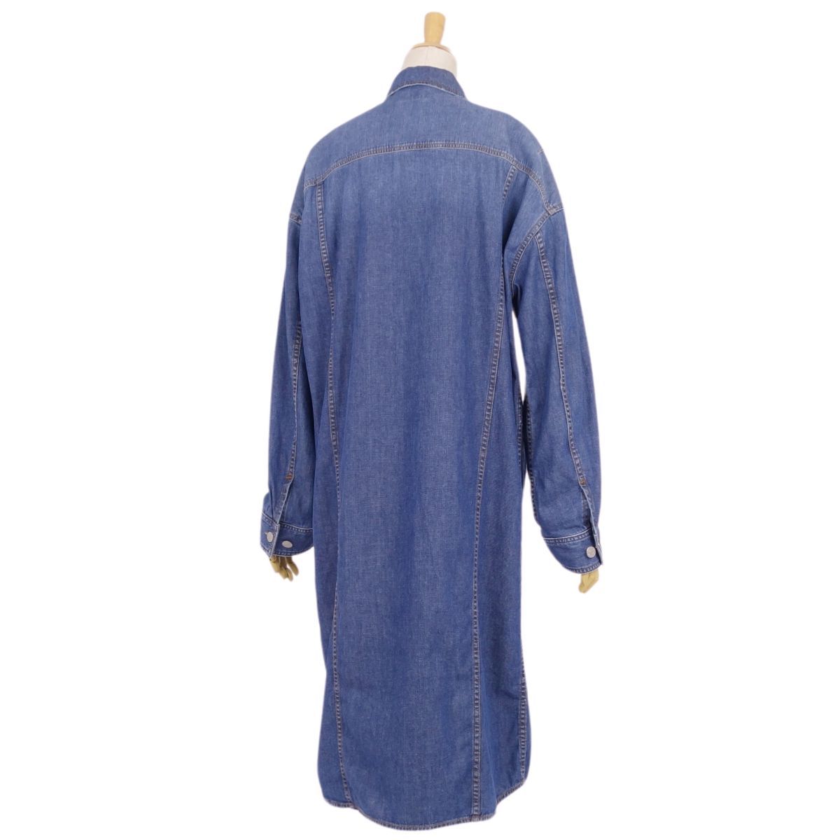 DRIS VAN NOTEN デニムシャツワンピース レディース*DRIES VAN NOTEN*デニム コットンシャツワンピース