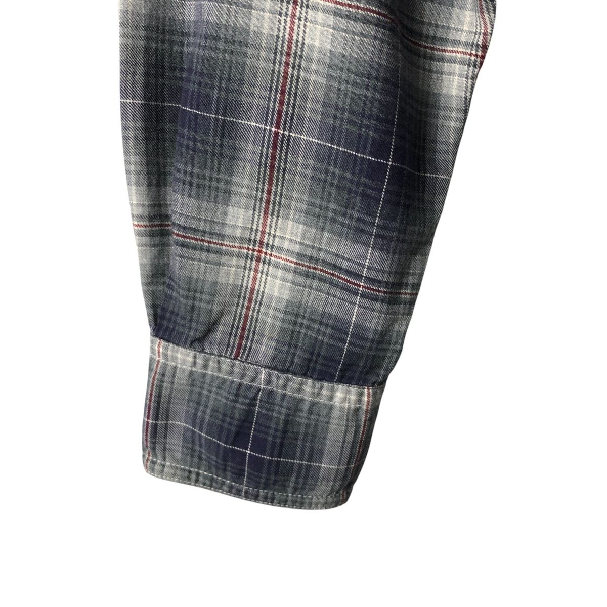 90s Ralph Lauren CHAPS グリーン オンブレチェックシャツ 古着 90年代 ラルフローレン Ralph Lauren CHAPS チャップス