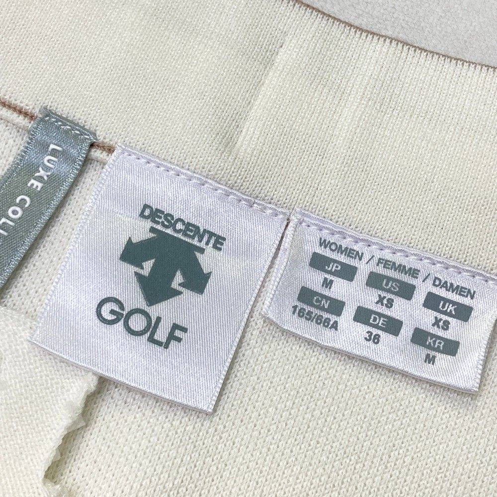 サイズ：M DESCENTE GOLF デサントゴルフ 2023年モデル バックプリーツ