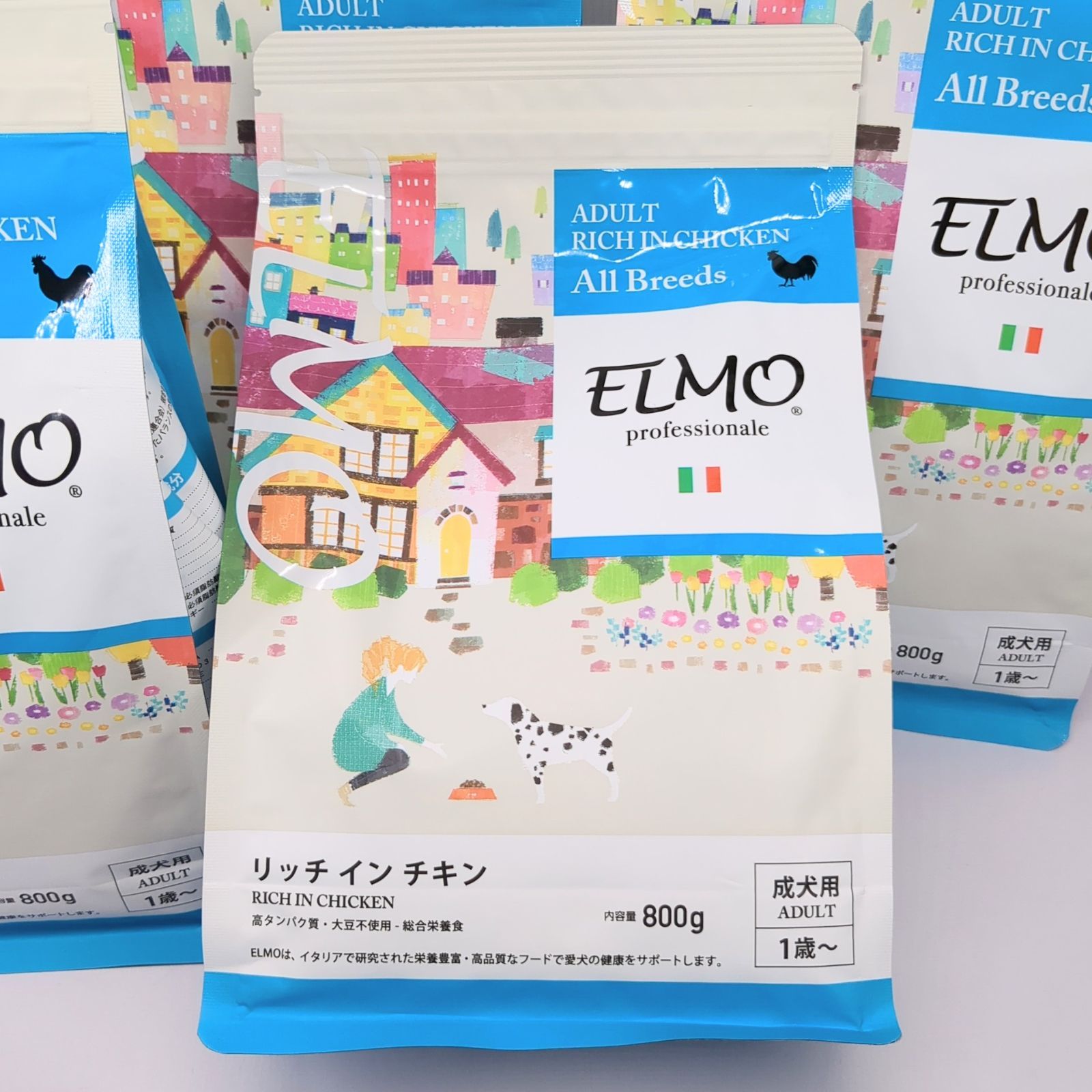 ELMO リッチインチキン 800g×6 ELMO ドライフード リッチインチキン