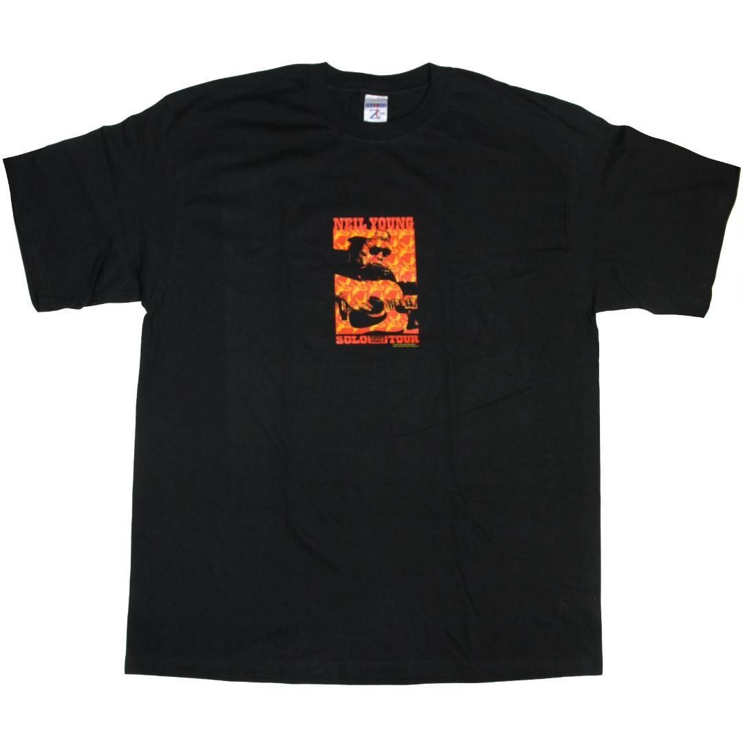 2XL】00s デッドストック NEIL YOUNG ニールヤング Tシャツ ヨーロッパ