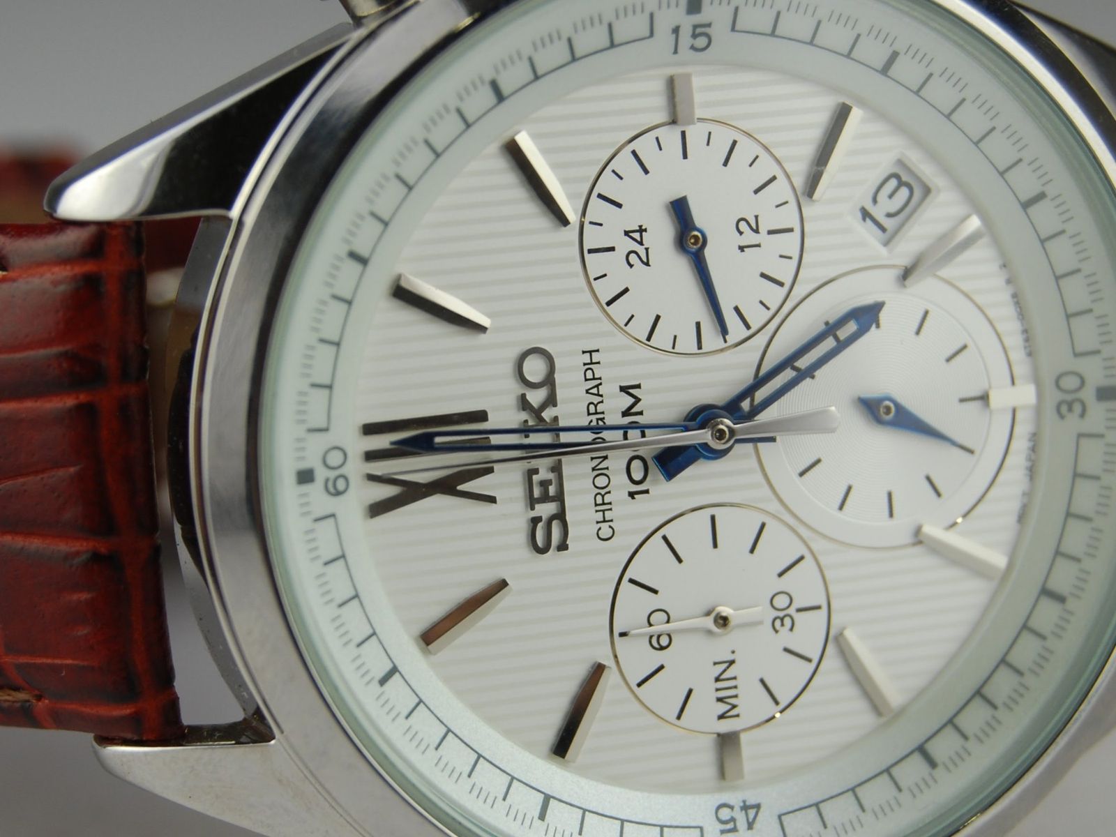 AB SEIKOセイコー 6T63-00P0 クロノグラフ100M